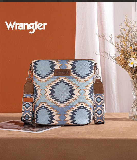Wrangler Aztec Tote Purse Bag