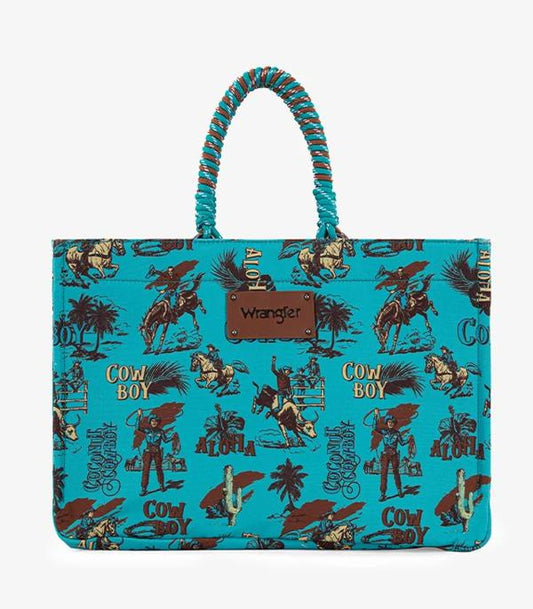 Wrangler Aztec Oversized Tote