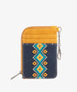 Montana West Wrangler Aztec Card Wallet for Women Western Credit Card Holder for Women Credit Card Wallet with Zipper Pocket