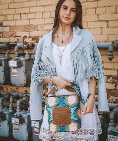 Wrangler Aztec Tote Purse Bag