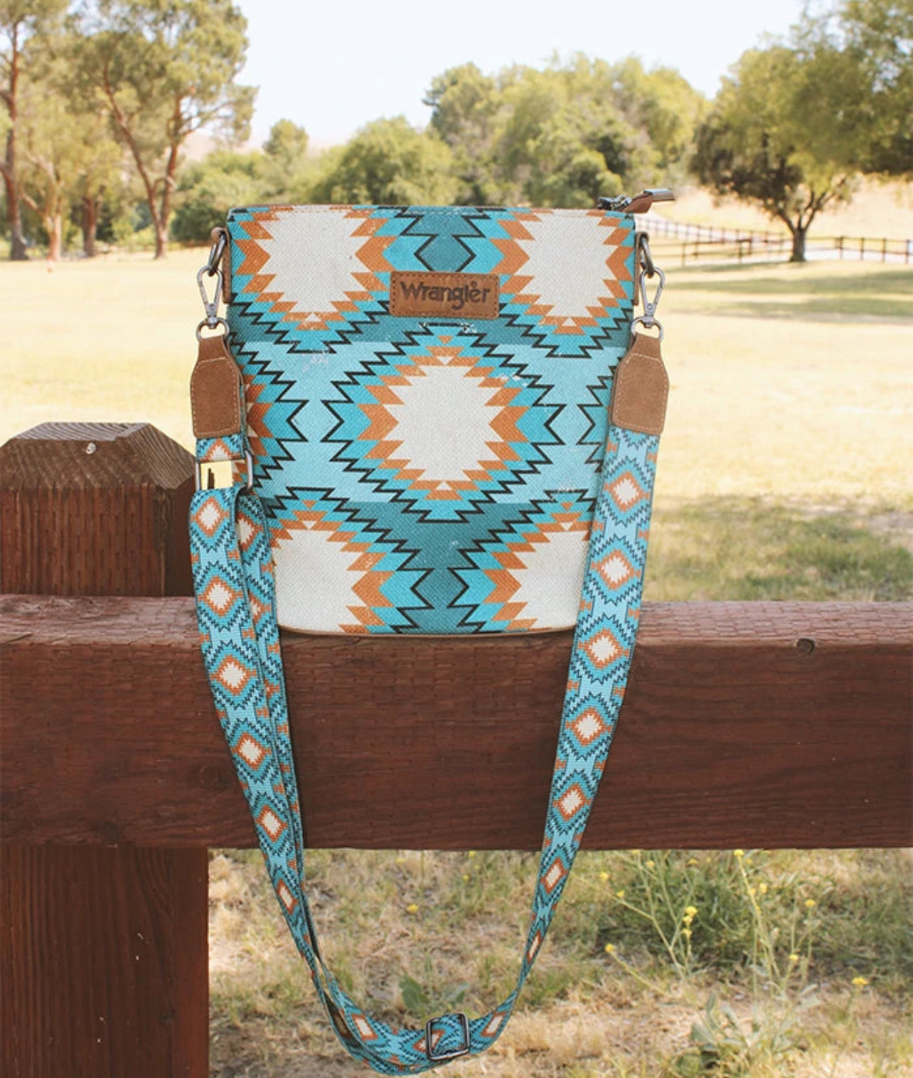 Wrangler Aztec Tote Purse Bag
