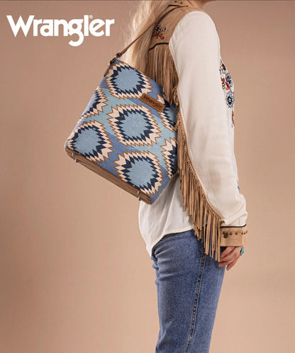 Wrangler Aztec Tote Purse Bag
