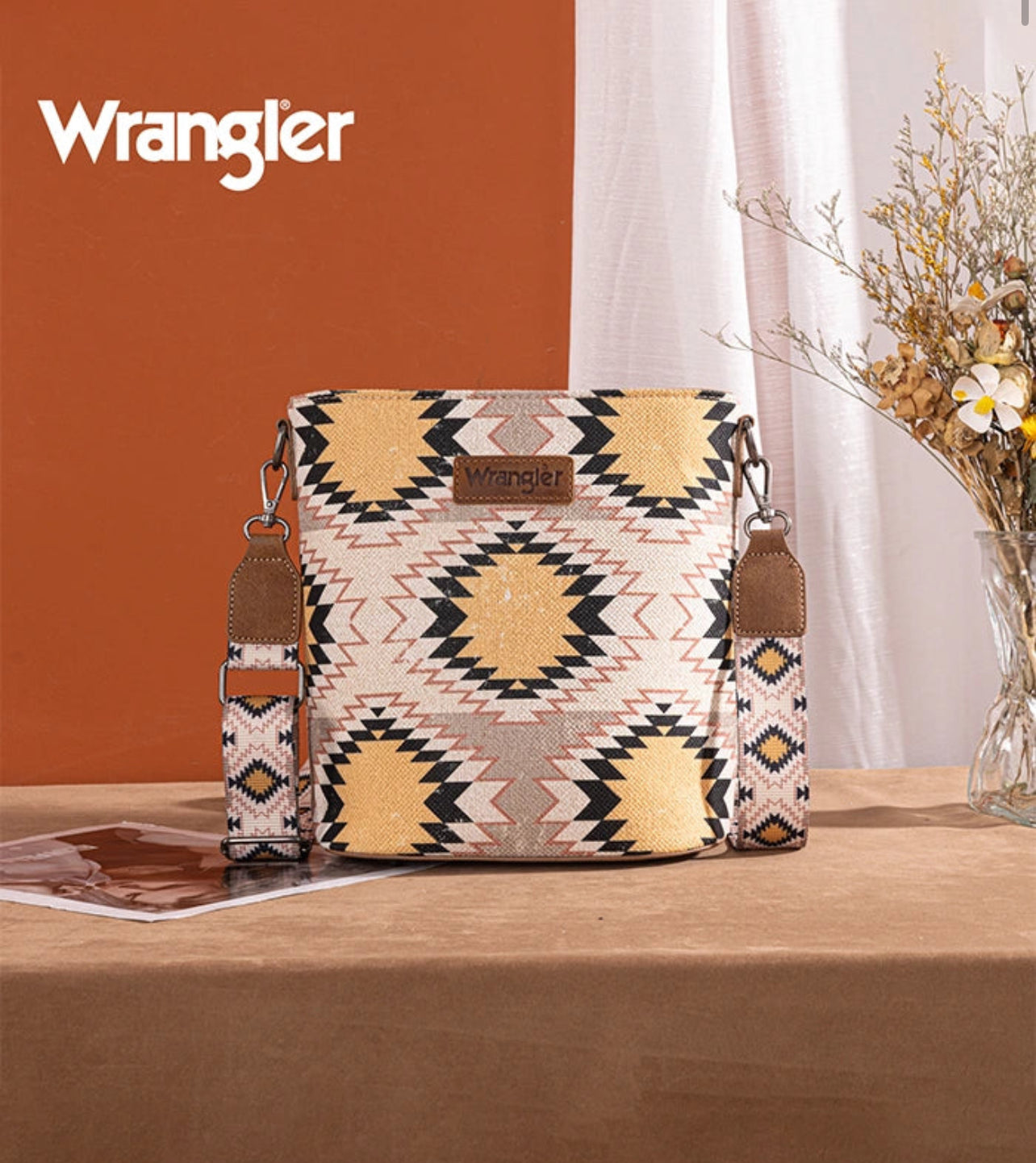 Wrangler Aztec Tote Purse Bag