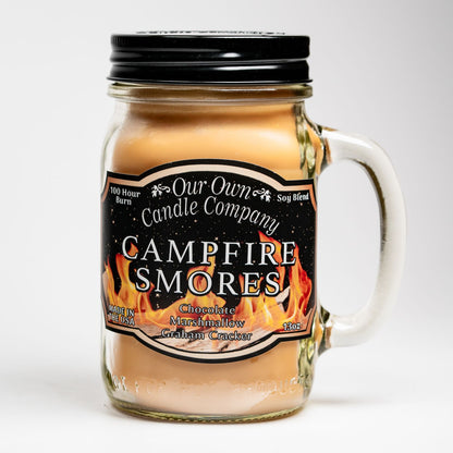 Campfire S'mores Mason